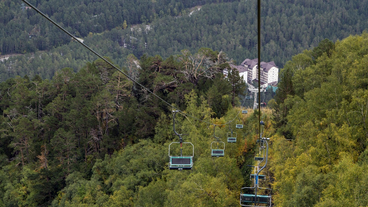 Канатная дорога. Фото нашего гида Галины Жигулиной