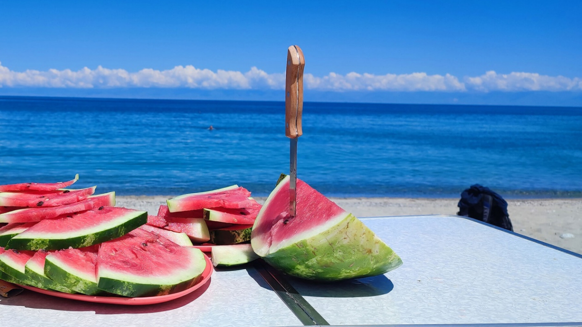 Иссык-Куль. Фото Анатолия Жидкова