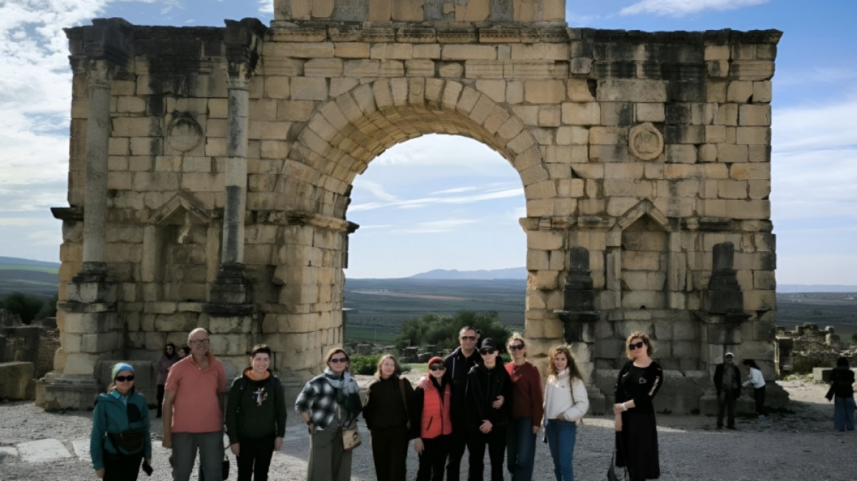 Волюбилис, Арка Каракаллы. Фото нашего гида Евгении Скопиной