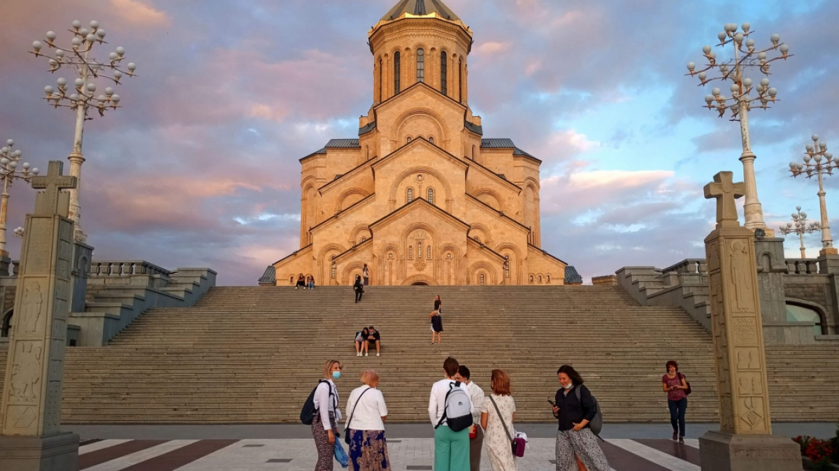 Цминда Самеба. Фото нашего гида Ирины Пряничниковой