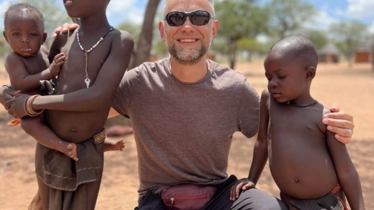 Дети племени Химба. Фото: наш гид Алексей Шорец