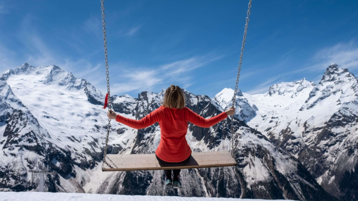 Небесные качели. Фото нашего Странника Кирилла Родионова