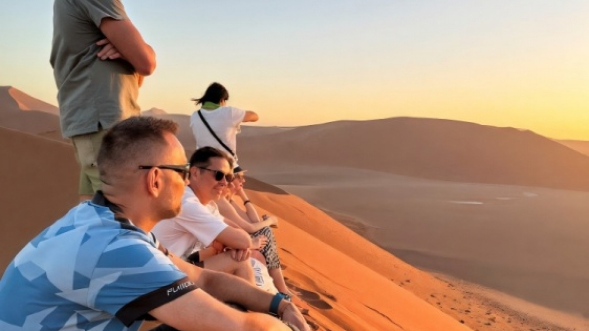 Закат на Дюне №45. Фото: наш гид Алексей Шорец