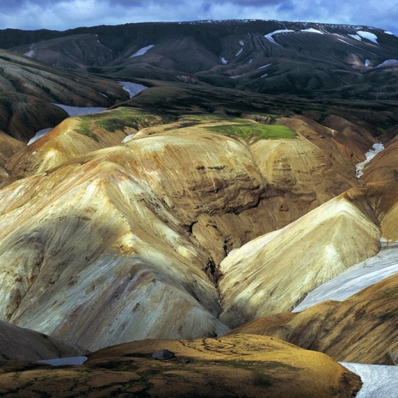 Риолитовые горы Ландманналаугар