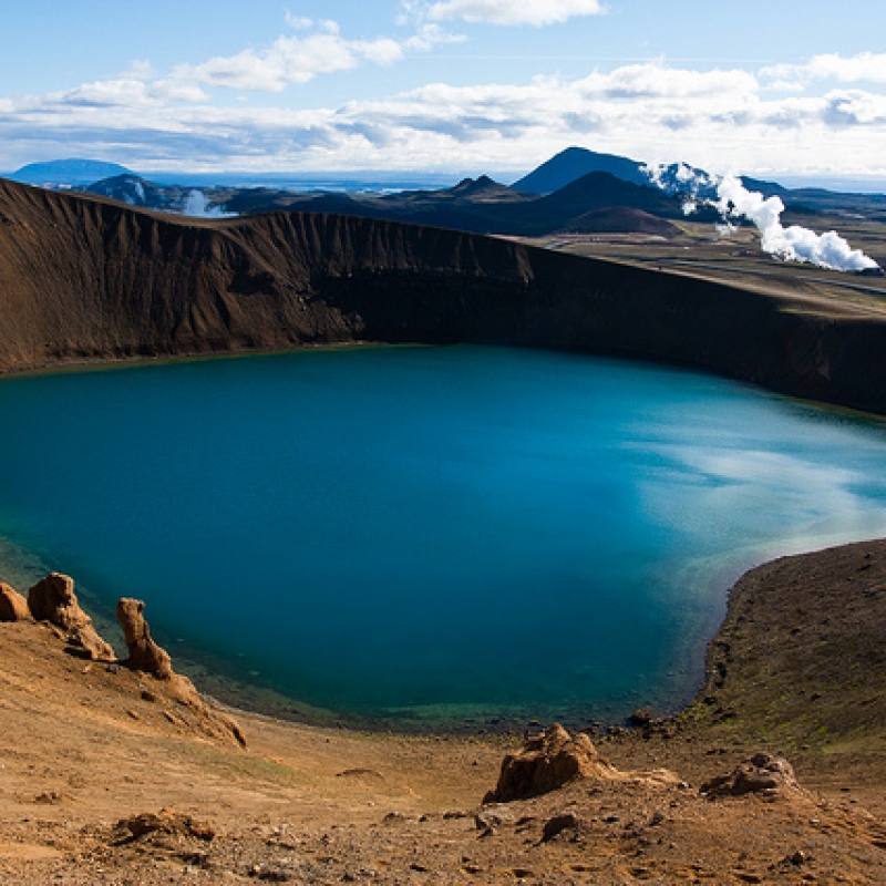 Кратер велукана Крафла