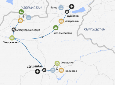 Лучшее в Таджикистане за 6 дней